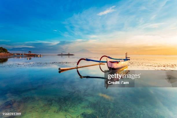 beach,bali,sunset,traditional-boat