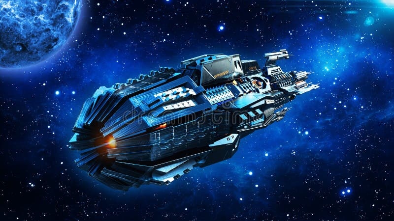 spaceship,galaxy,stars,landscape