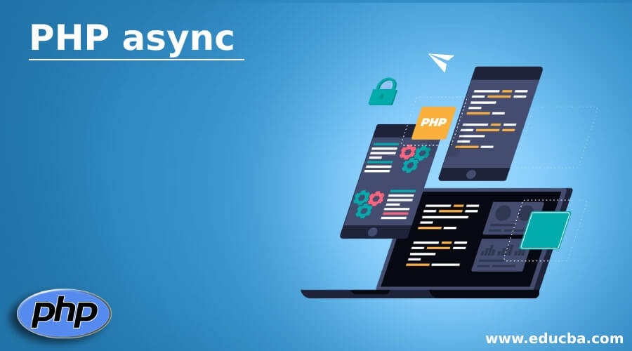 php async await syntax example, demonstrating the use of async and await keywords