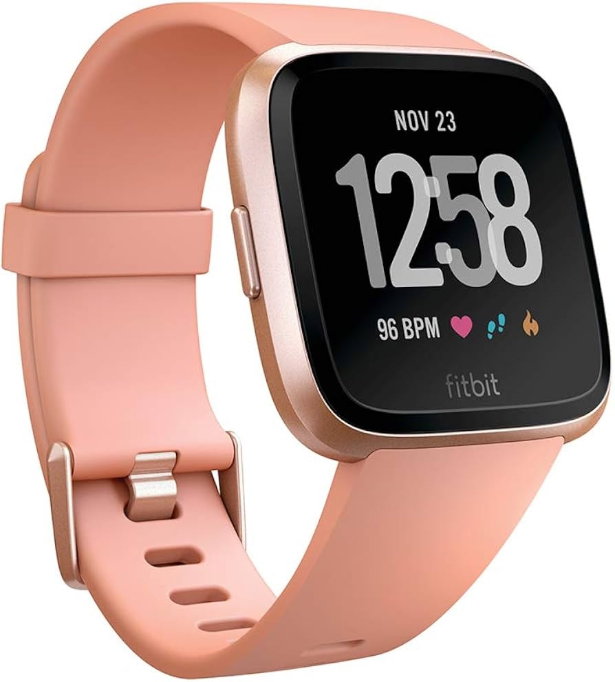 smartwatch,fitbit,versa,pink