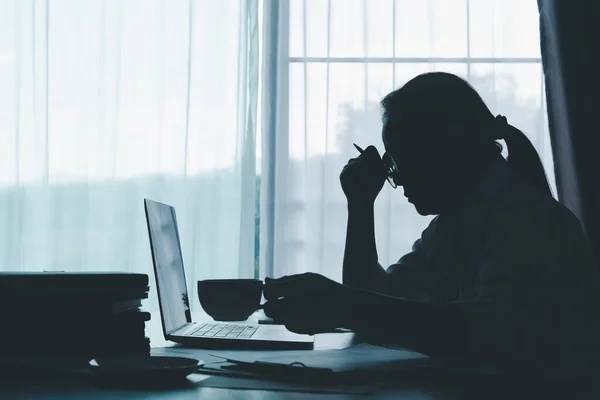 woman,tired,sad,office,computer