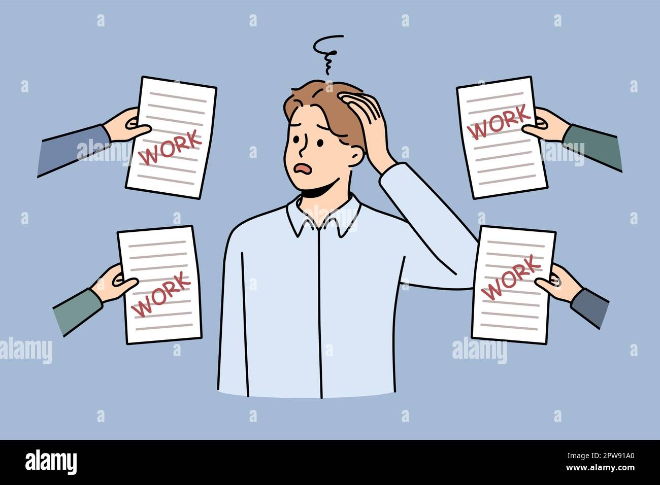 man,cartoon,explaining,confused