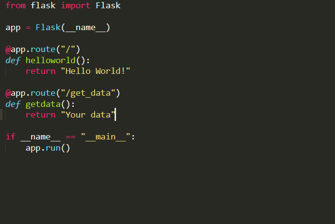 code,python,flask,web application