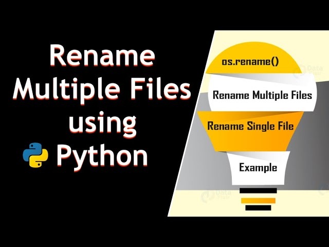 code,python,automation,os,file renaming