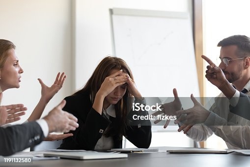 conflict,office,two people,argument