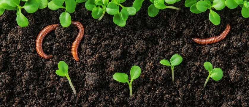 soil,loam,worms,healthy