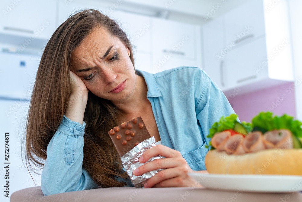 woman,sad,eating,chocolate