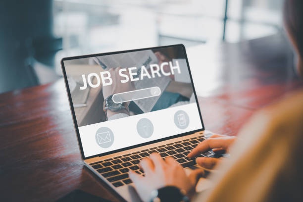 person,searching,computer,job search