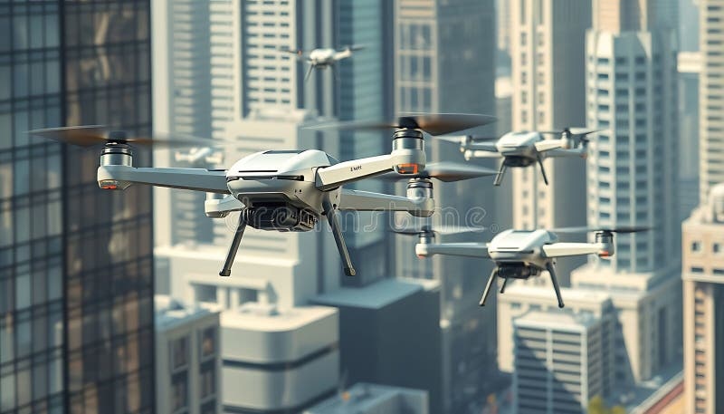 city,drones,artificial intelligence,future