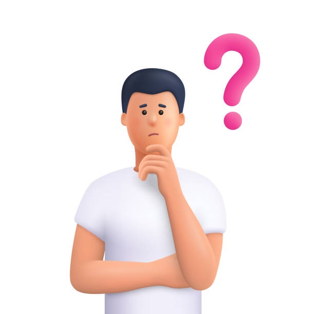 person,thoughtful,pondering,questionmarks