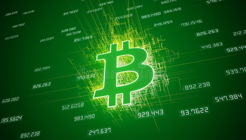 bitcoin logo, digital currency, blockchain technology