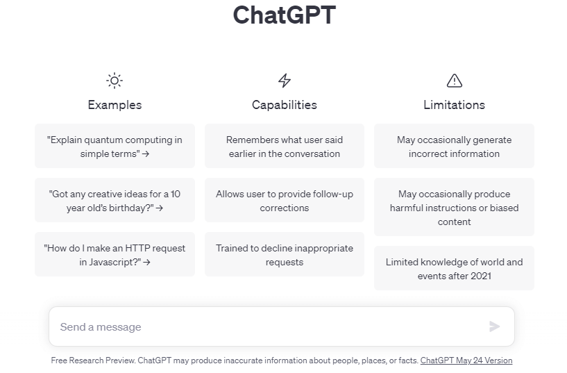 chatgpt interface, conversation, foreign language learning