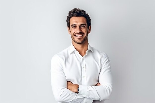 person smiling confidently, success, achievement, self-belief