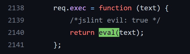 eval,security,vulnerability