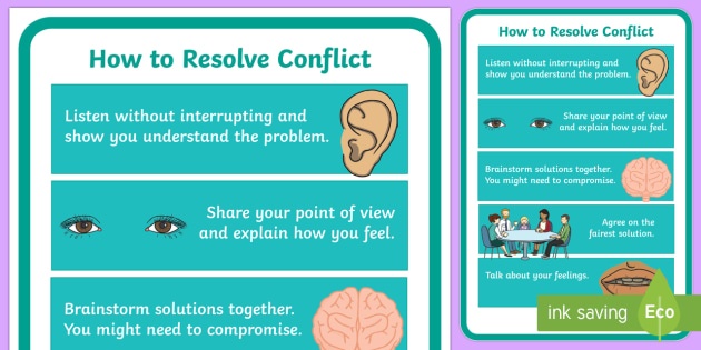 children, conflict, resolution, compromise, understanding