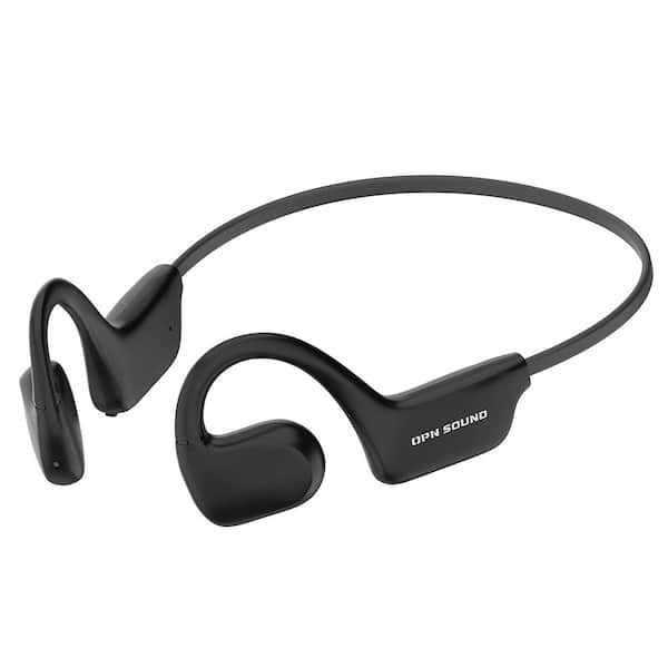 bone-conduction-headphones,sport,black,outdoor,wireless