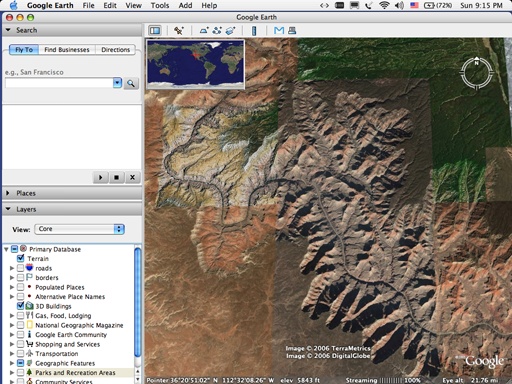 3d landscape, mountain, topography, google earth pro