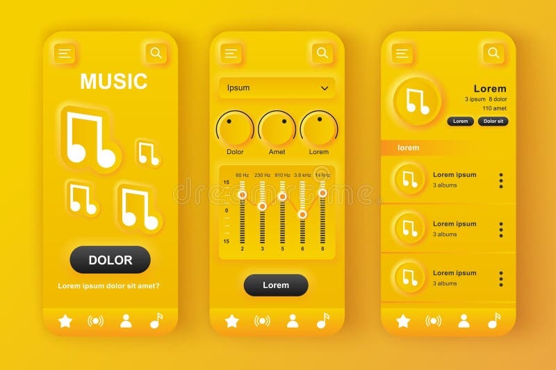smartphone,headphones,music app,settings