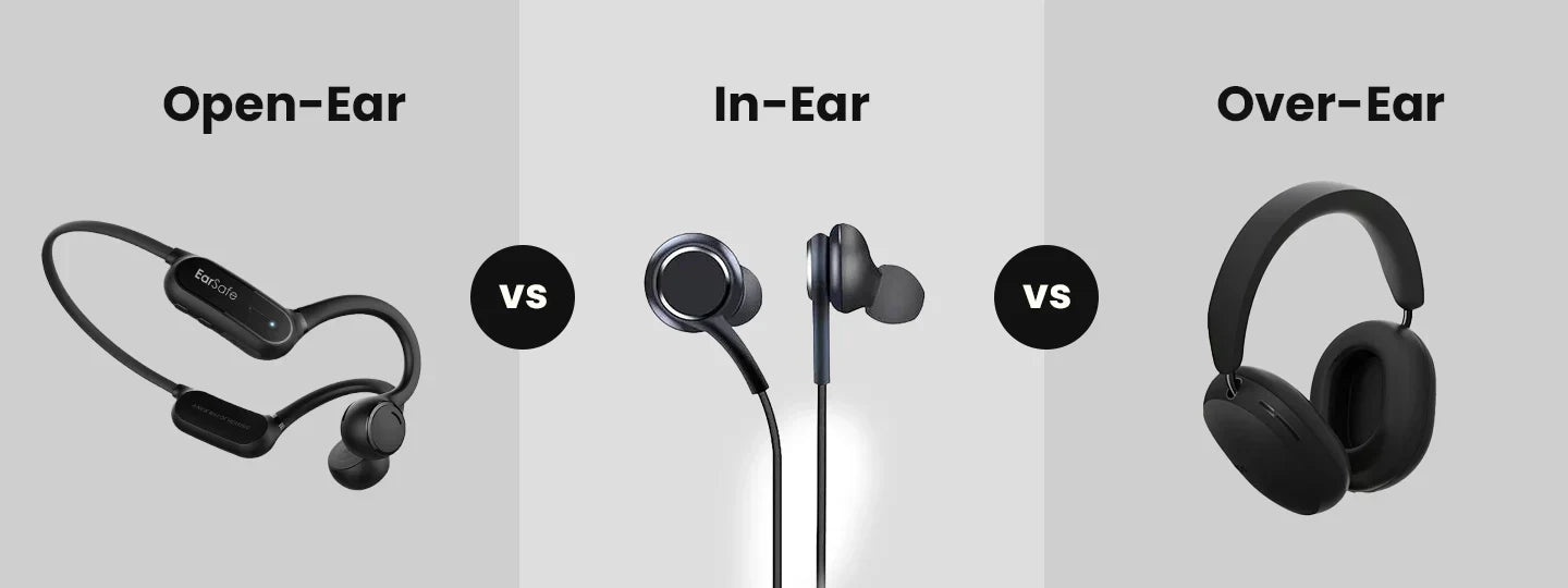headphones,comparison,noise cancelling,over ear,in ear