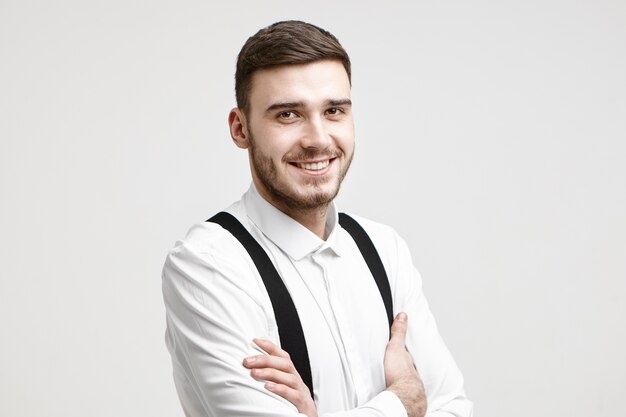 person,smiling,confident,successful