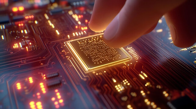 circuit board,microchip,quantum,future