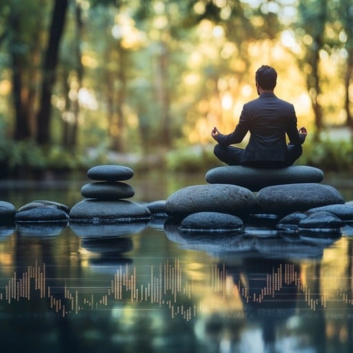 person meditating,mindfulness,self reflection