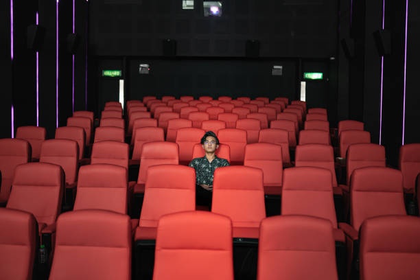 movie theater,empty,chairs,sad