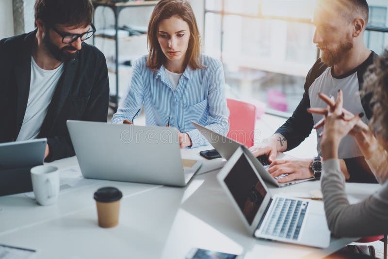 business people,meeting,recession,planning
