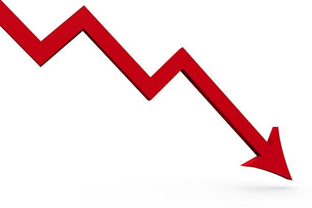 graph,stock market,red,down