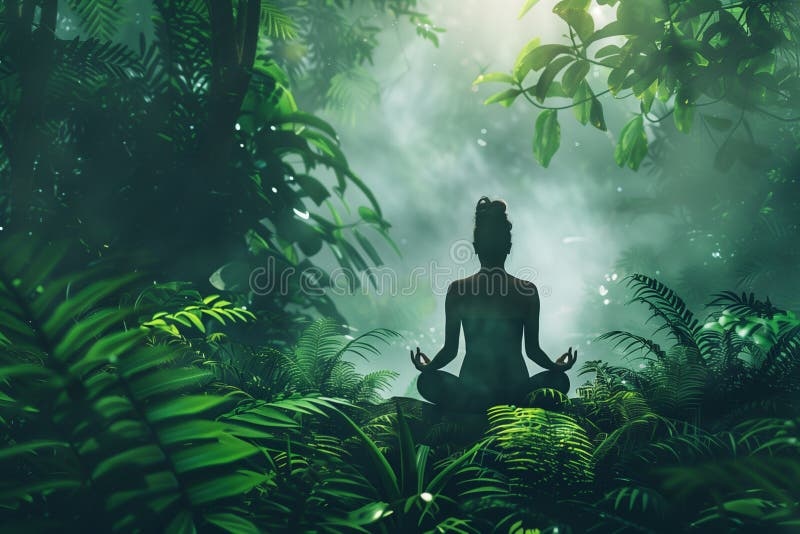 person,thinking,meditation,forest