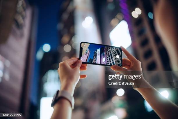 smartphone, camera, street, people