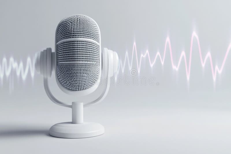 microphone, sound waves, smartphone